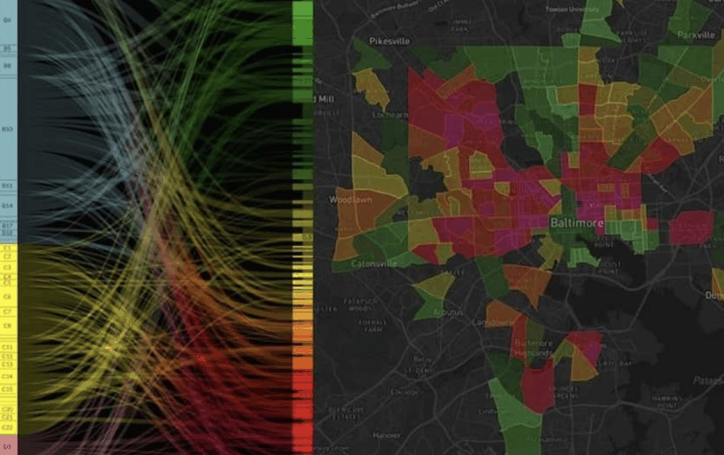 Inequality map